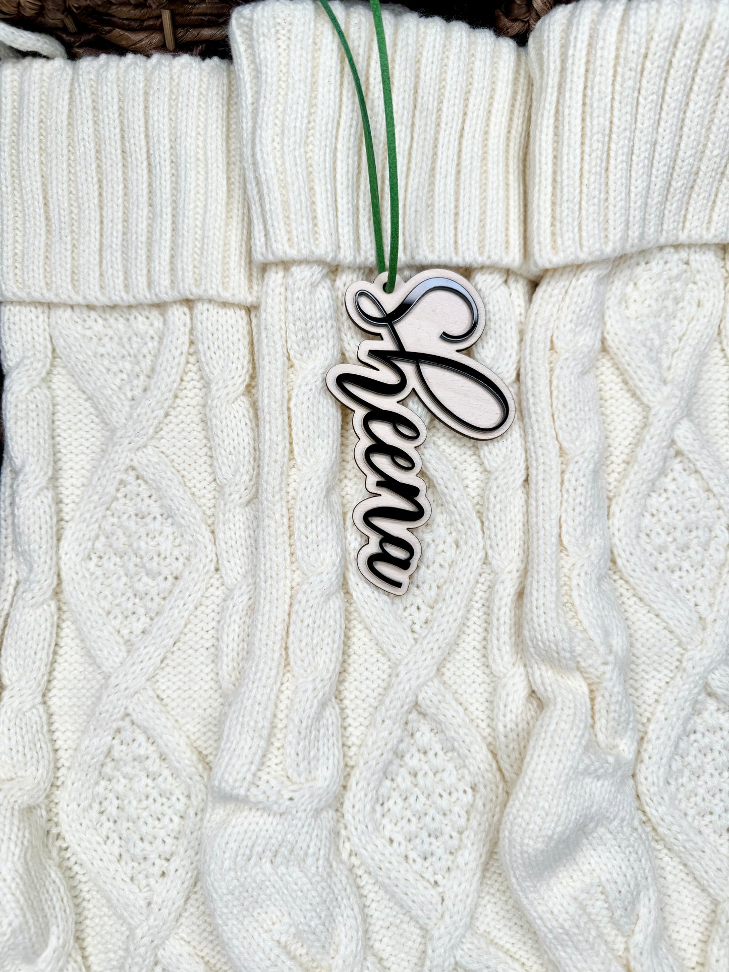 Personalized Christmas Stocking Tags