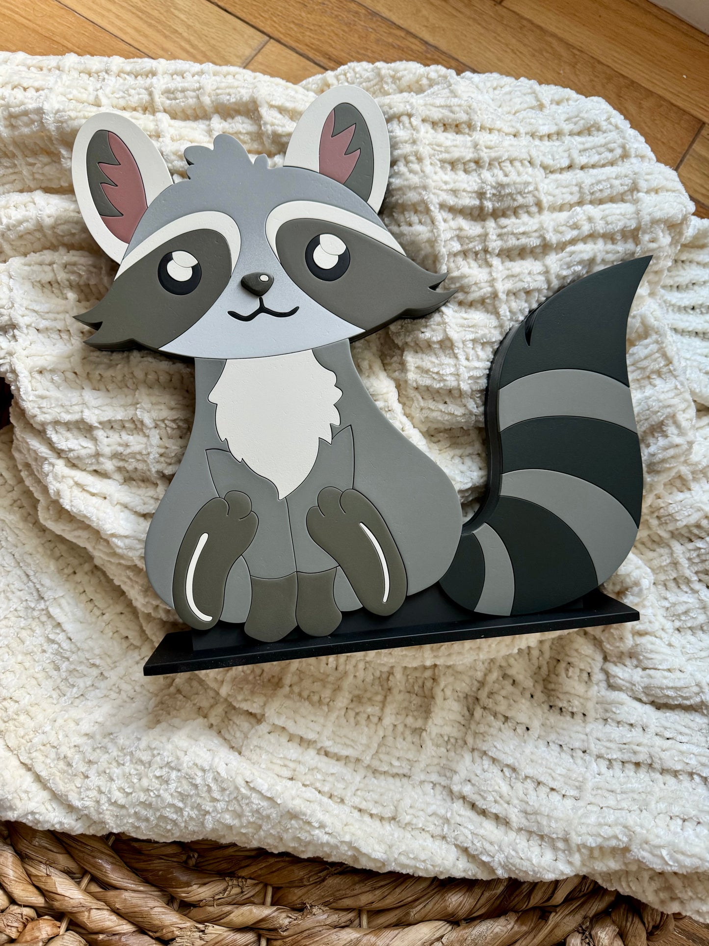 Raccoon Coin Bank