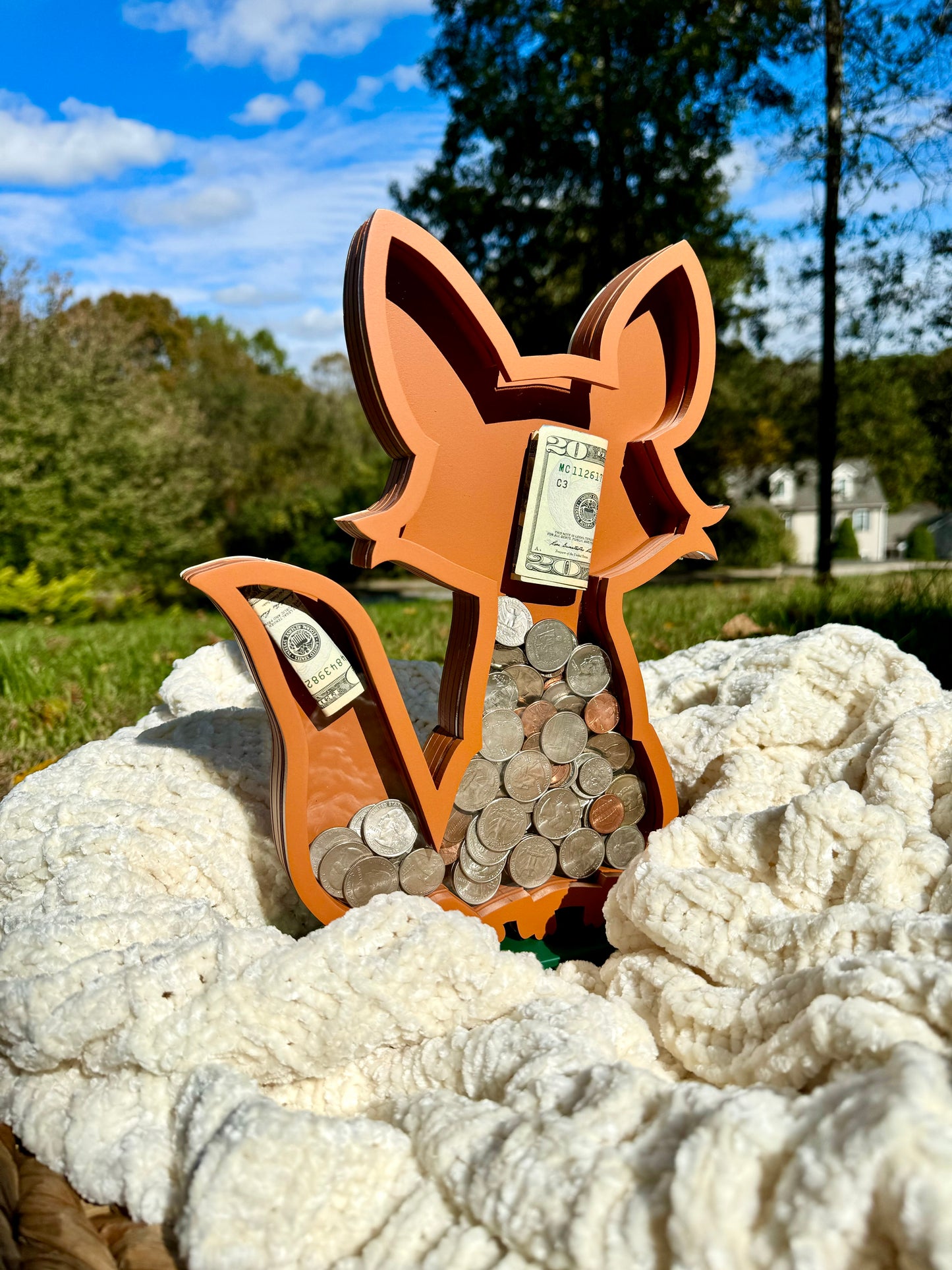 Fox Coin Bank