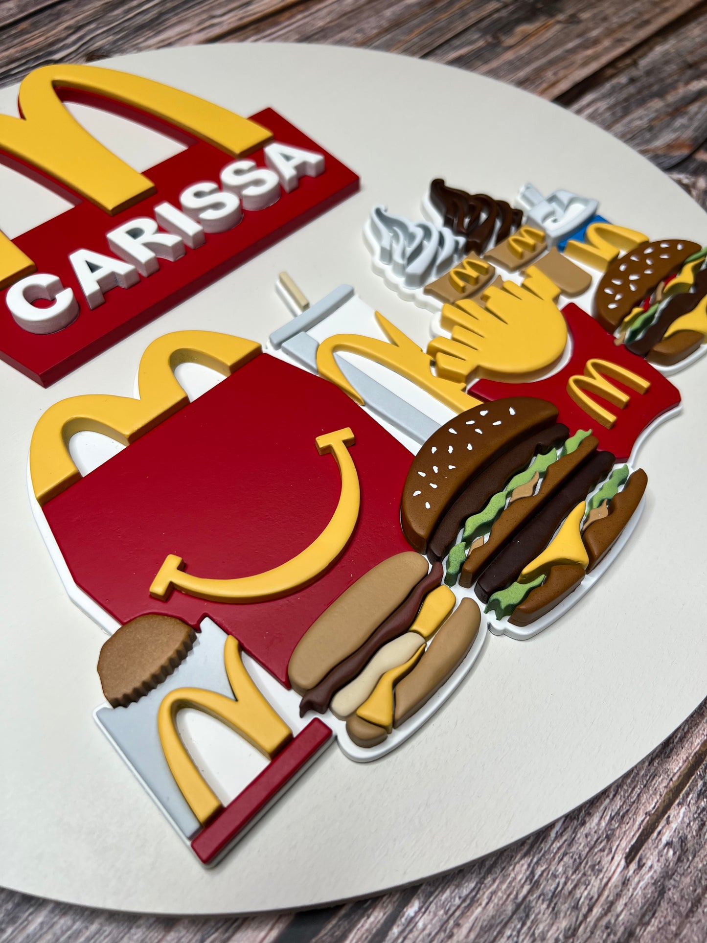 McDonald’s Personalized Nursery/Child Name Sign